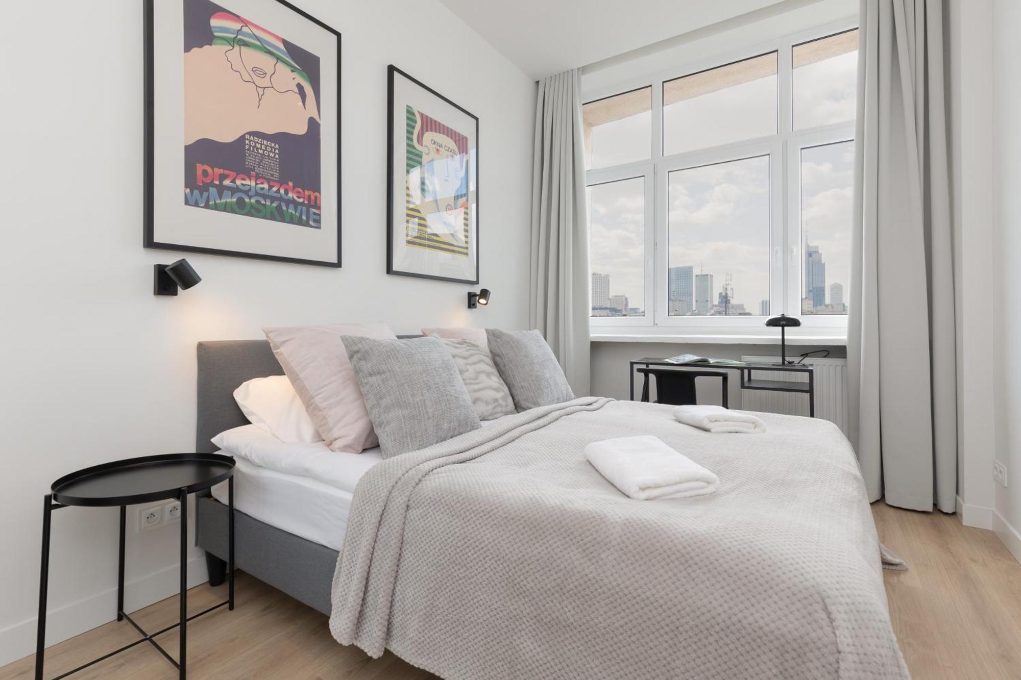 City Panorama Spacious Apartment By Renters Prestige วอร์ซอ ภายนอก รูปภาพ