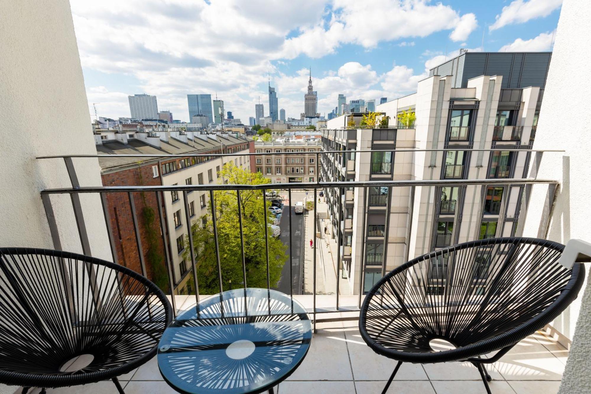 City Panorama Spacious Apartment By Renters Prestige วอร์ซอ ภายนอก รูปภาพ