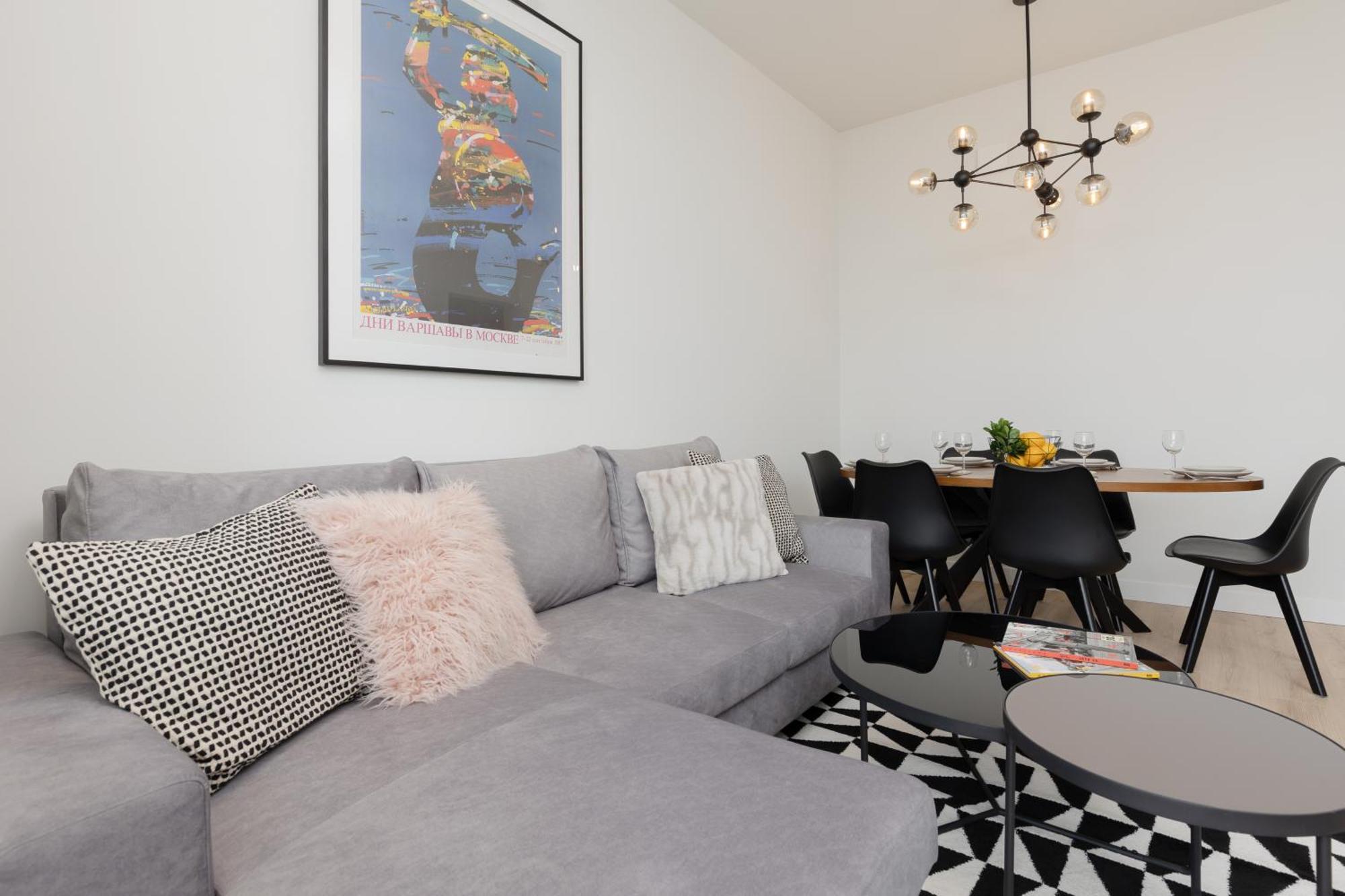 City Panorama Spacious Apartment By Renters Prestige วอร์ซอ ภายนอก รูปภาพ